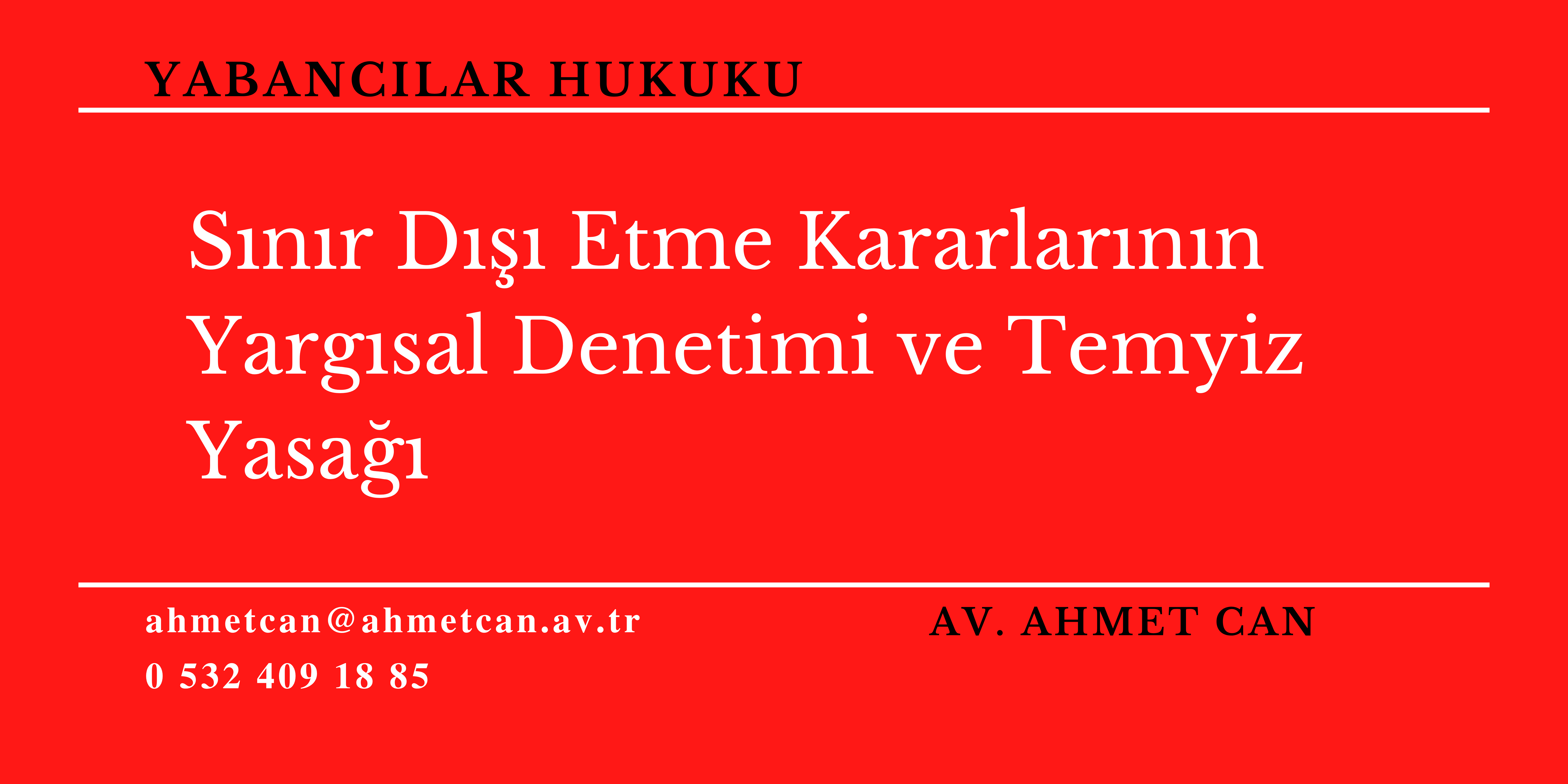 Snr D Etme Kararlarnn Yargsal Denetimi ve Temyiz Yasa