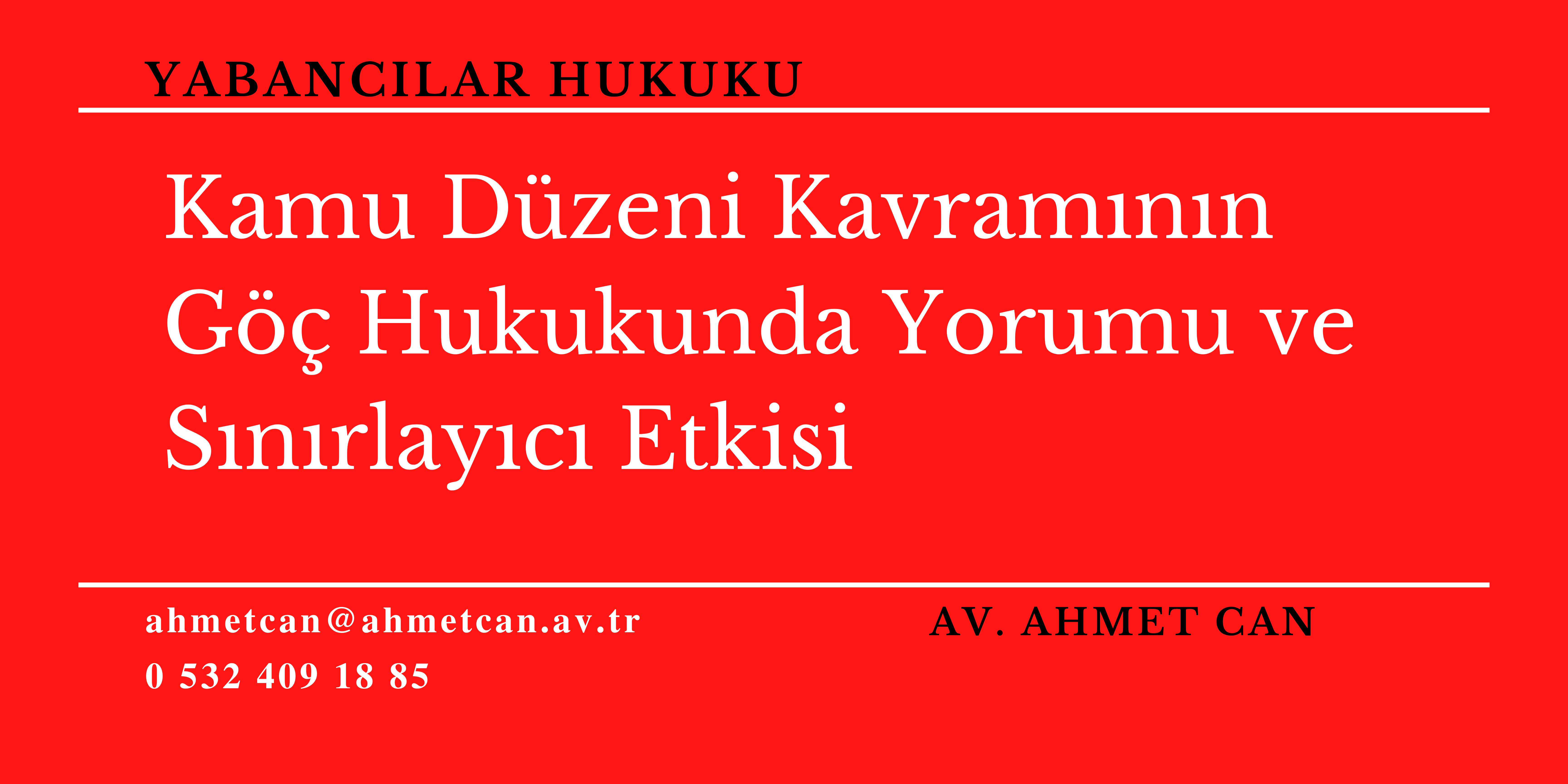 ﻿Kamu Dzeni Kavramnn G Hukukunda Yorumu ve Snrlayc Etkisi