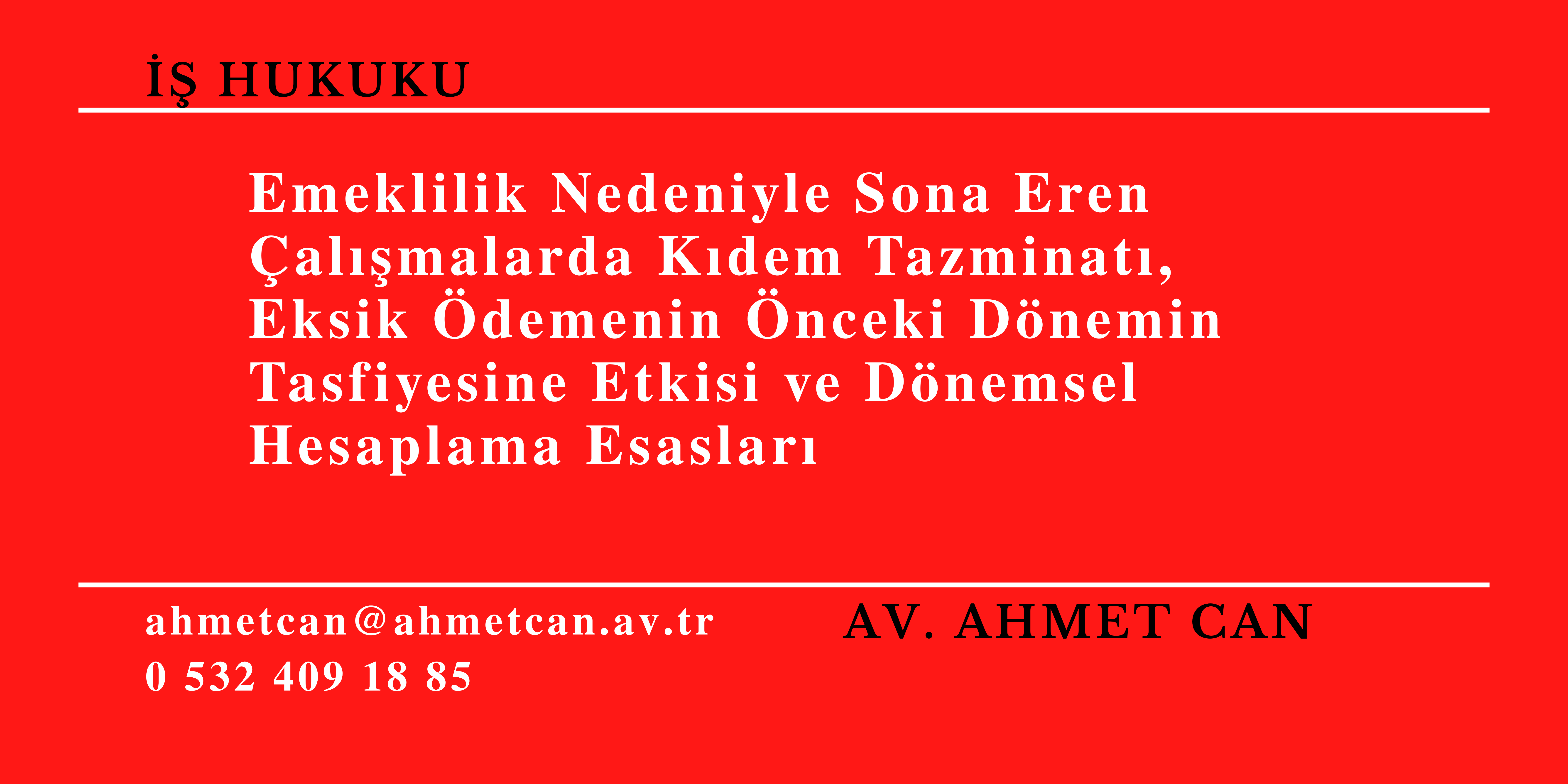 Emeklilik Sonras� Ayn� ��verende Yeniden �al��mada K�dem Tazminat� Nas�l Hesaplan�r? 